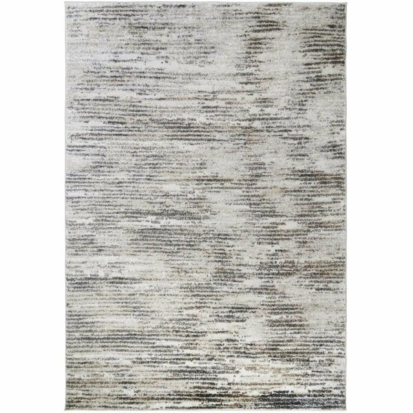Mayberry Rug 5 ft. 3 in. x 7 ft. 3 in. Denver Druid Area Rug, Cream DN8931 5X8